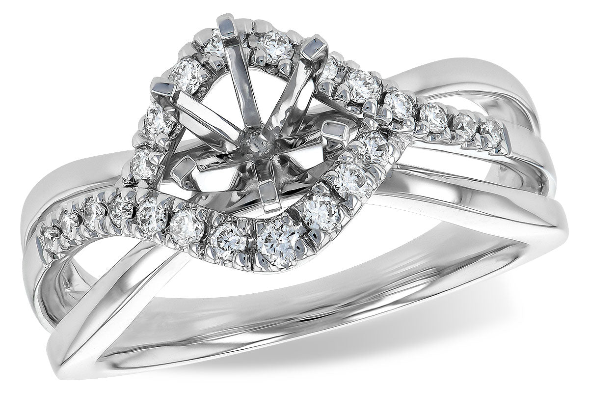 14KT Gold Semi-Mount Engagement Ring
