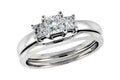 14KT Gold Two-Piece Wedding Set