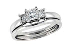 14KT Gold Two-Piece Wedding Set