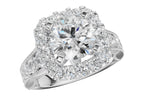 14KT Gold Semi-Mount Engagement Ring