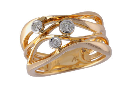 14KT Gold Ladies Wedding Ring