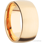 10 mm wide Domed 14K Yellow Gold band