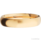 5 mm wide Domed 14K Yellow Gold band