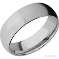 7 mm wide Domed Titanium band