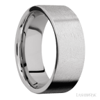 8 mm wide Flat Cobalt Chrome band