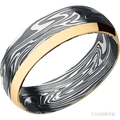 7 mm wide Domed Kinetic band