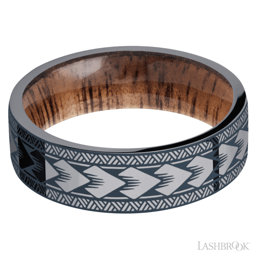 7 mm wide Flat Tantalum band