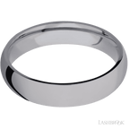 5 mm wide Domed Tantalum band