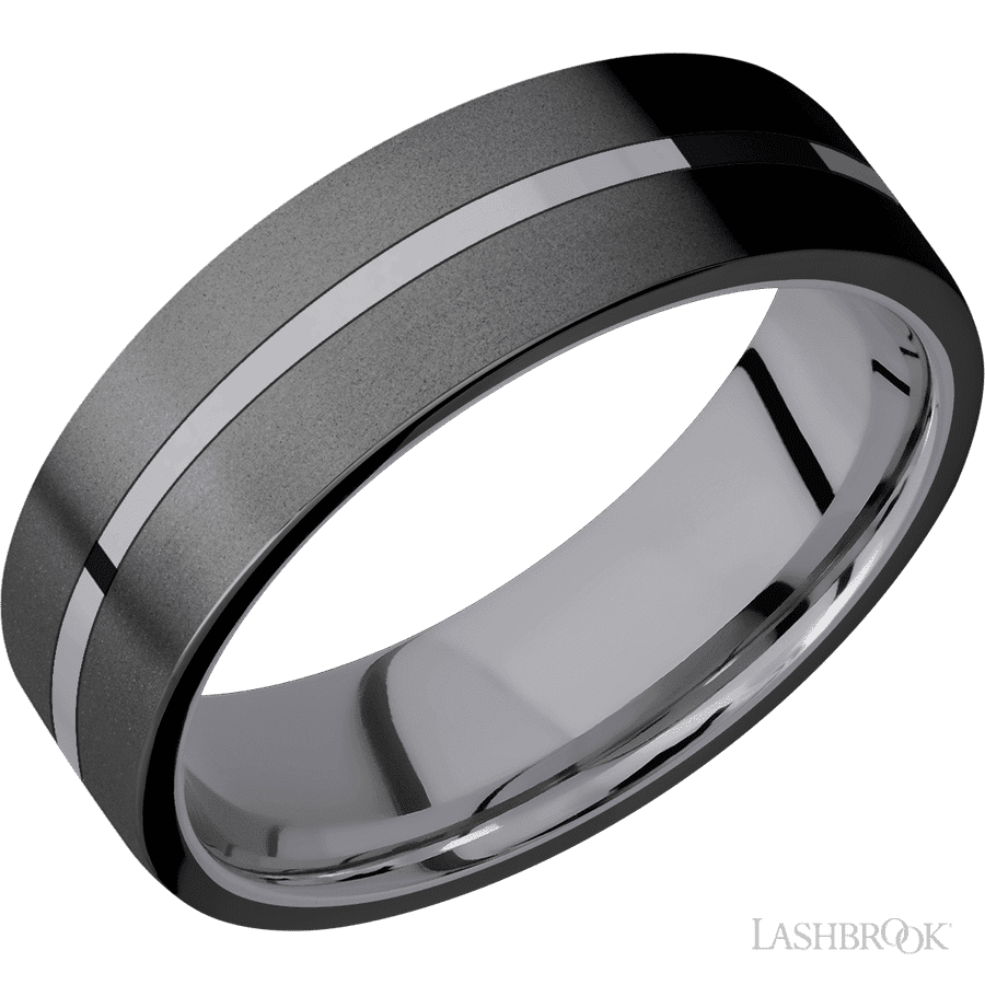 7 mm wide Flat Tantalum band