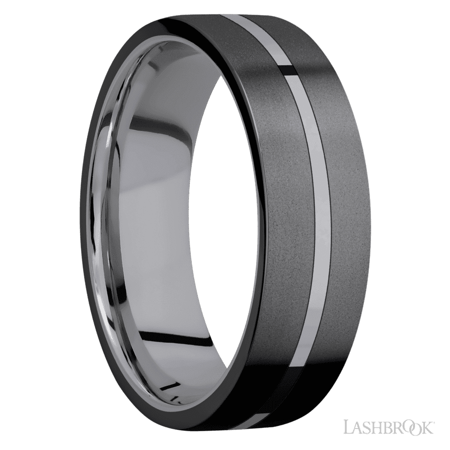 7 mm wide Flat Tantalum band