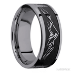 8 mm wide Flat Tantalum band