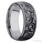 9 mm wide Domed Tantalum band