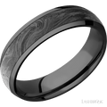 6 mm wide Domed Zirconium band