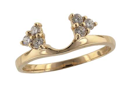 14KT Gold Ladies Wrap/Guard