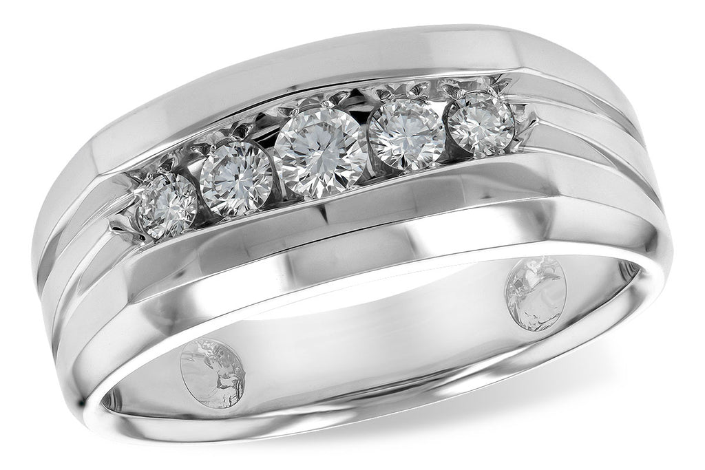 14KT Gold Mens Wedding Ring