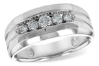14KT Gold Mens Wedding Ring