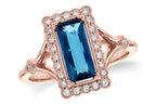 14KT Gold Ladies Diamond Ring