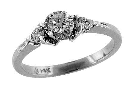 14KT Gold Ladies Diamond Ring