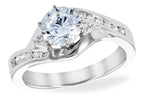 14KT Gold Semi-Mount Engagement Ring