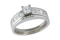 14KT Gold Two-Piece Wedding Set