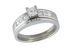 14KT Gold Two-Piece Wedding Set