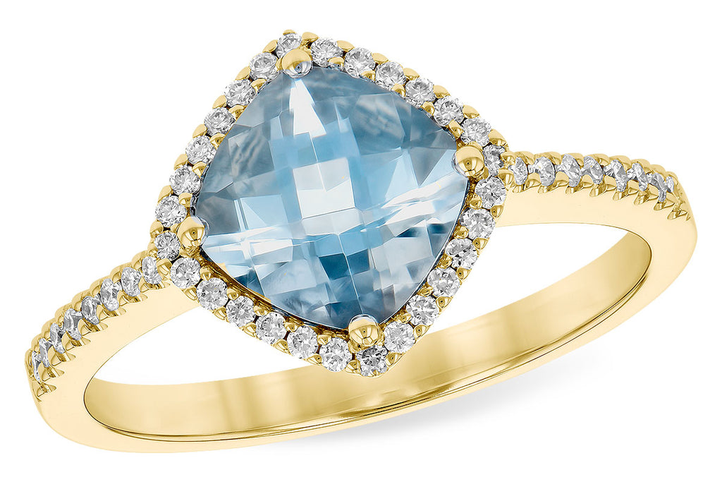 14KT Gold Ladies Diamond Ring