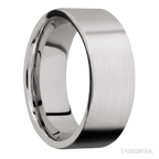 8 mm wide Flat Cobalt Chrome band