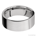 8 mm wide Flat Cobalt Chrome band