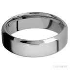 7 mm wide High Bevel Titanium band