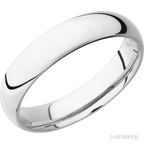5 mm wide Domed Cobalt Chrome band