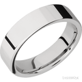 6 mm wide Flat Cobalt Chrome band