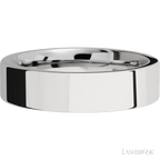 6 mm wide Flat Cobalt Chrome band