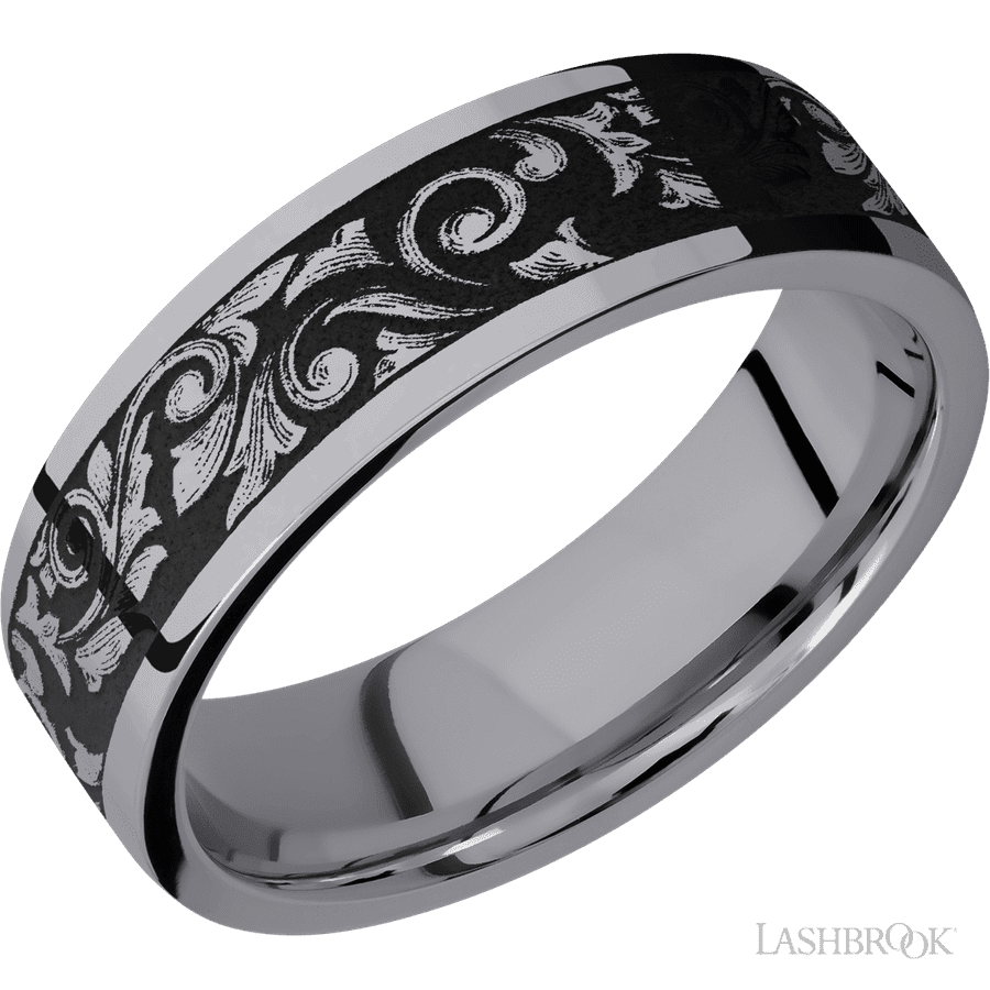 7 mm wide Flat Tantalum band