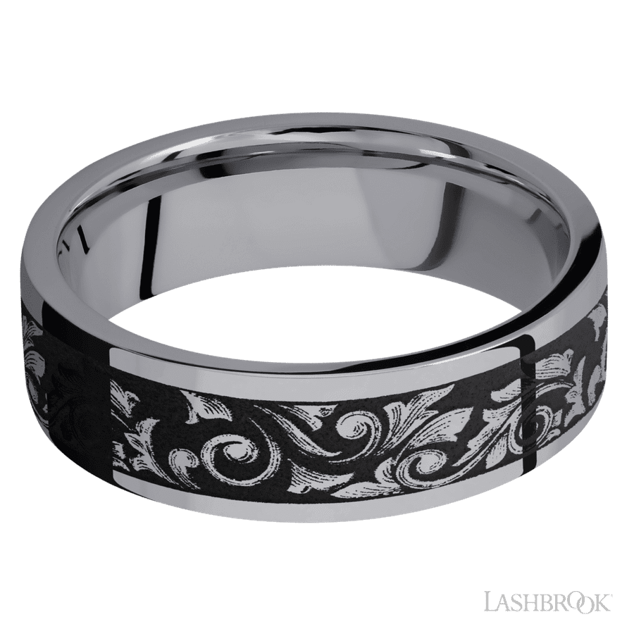7 mm wide Flat Tantalum band