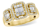 14KT Gold Ladies Diamond Ring