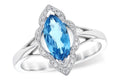 14KT Gold Ladies Diamond Ring