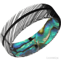 7 mm wide Beveled Woodgrain band