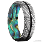 7 mm wide Beveled Woodgrain band