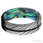 7 mm wide Beveled Woodgrain band