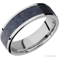 7 mm wide Flat Cobalt Chrome band