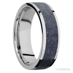 7 mm wide Flat Cobalt Chrome band