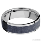 7 mm wide Flat Cobalt Chrome band