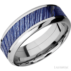 8 mm wide High Bevel Cobalt Chrome band