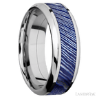 8 mm wide High Bevel Cobalt Chrome band
