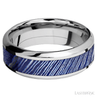 8 mm wide High Bevel Cobalt Chrome band