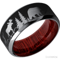 9 mm wide High Bevel Tantalum band