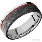 7 mm wide Flat Cobalt Chrome band