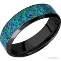 7 mm wide High Bevel Zirconium band