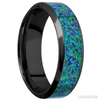 7 mm wide High Bevel Zirconium band