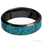 7 mm wide High Bevel Zirconium band